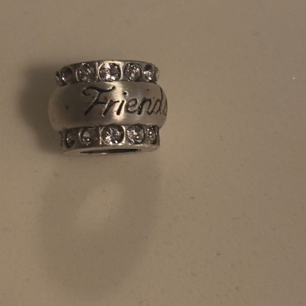 Brighton Silver 'Friends' charm or spacer